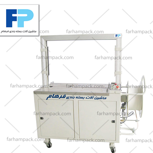 دستگاه تسمه کش کارتن اتوماتیک یا دروازه ای قابلیت تنظیم نیروی کشش تسمه و تسمه کشی اتوماتیک بدون نیاز به کاربر را دارد.